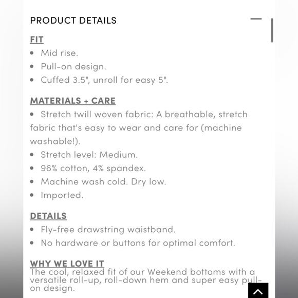 Torrid 3.5 Inch Pull-On Weekend Stretch Twill Short - Picture 4 of 9